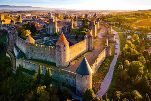 La Cité de Carcassonne dans l’Aude