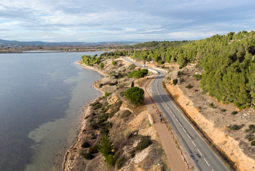 Leucate à vélo