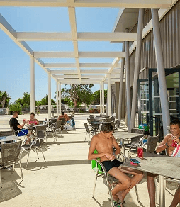 La terrasse du restaurant